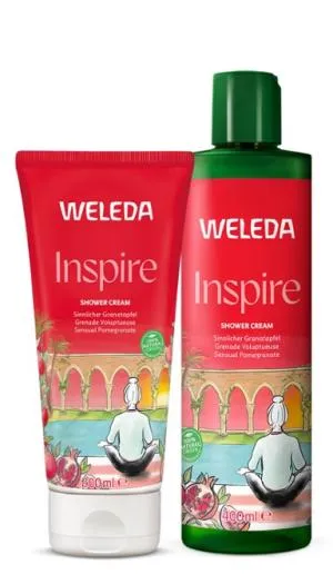 Weleda Inspire sprchový krém granátové jablko 400 ml