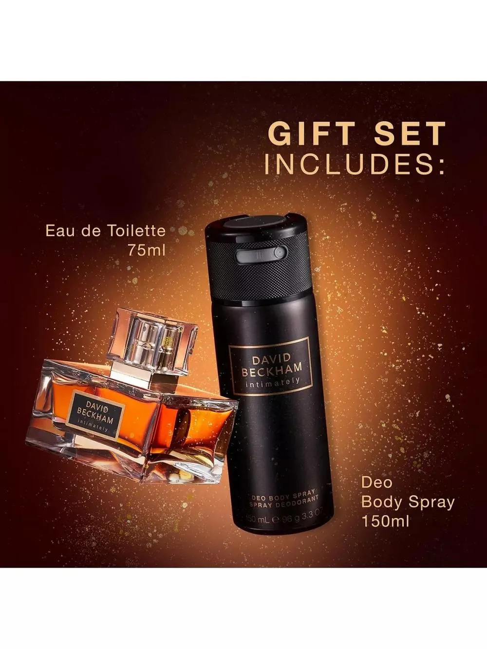 Intimately Men dárková sada 75 ml + deosprej toaletní voda pro muže