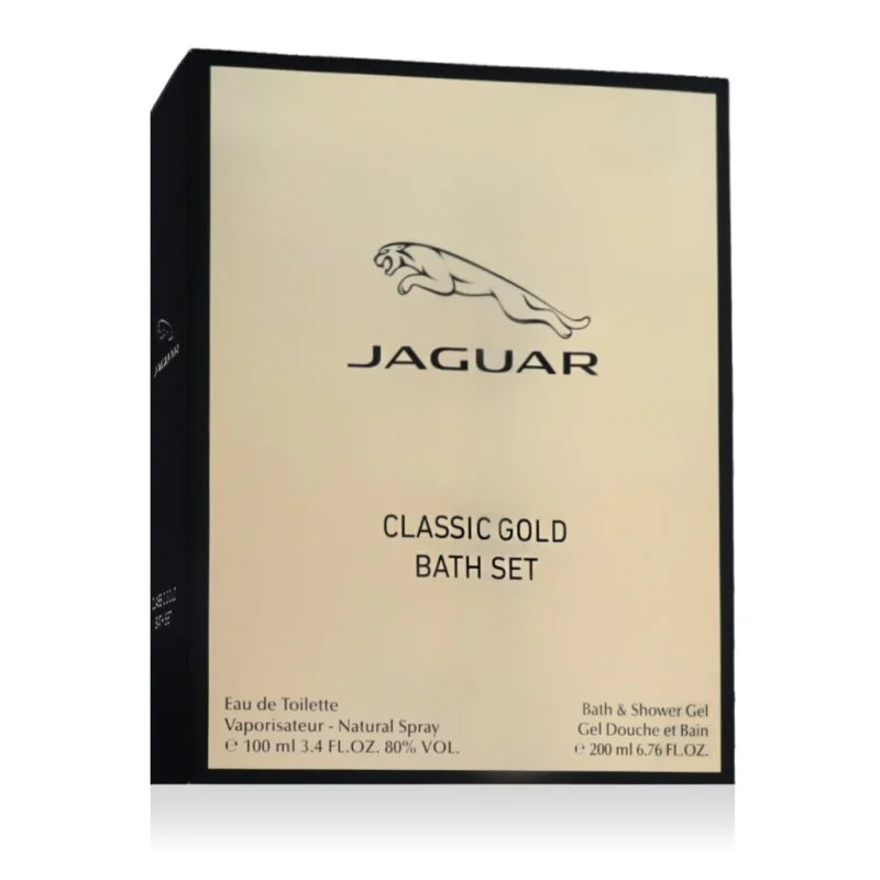 Jaguar Classic Gold 100 ml + SG toaletní voda pro muže 200 ml