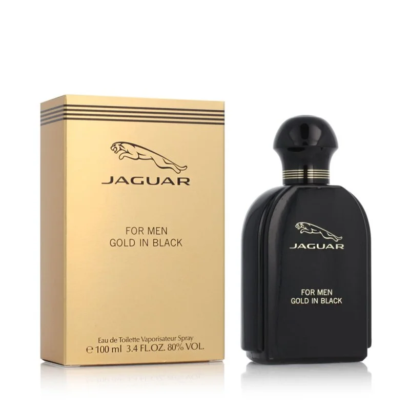 Jaguar For Men Gold in Black toaletní voda pro muže 100 ml