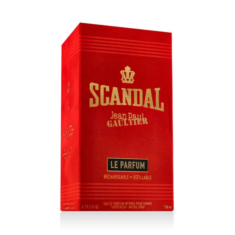 Jean Paul Gaultier Scandal Pour Homme EDP Intense plnitelný parfém pro muže 150 ml
