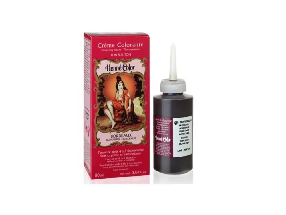 Henné Color Jemný krémový přeliv 90ml Burgundská červená