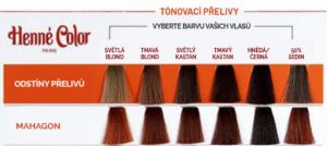 Henné Color Jemný krémový přeliv 90ml Mahagon