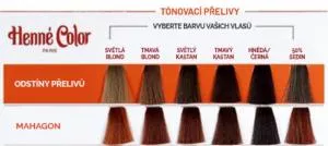 Henné Color Jemný krémový přeliv 90ml Mahagon