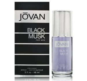 Jovan Musk Black kolínská voda pro muže 88 ml