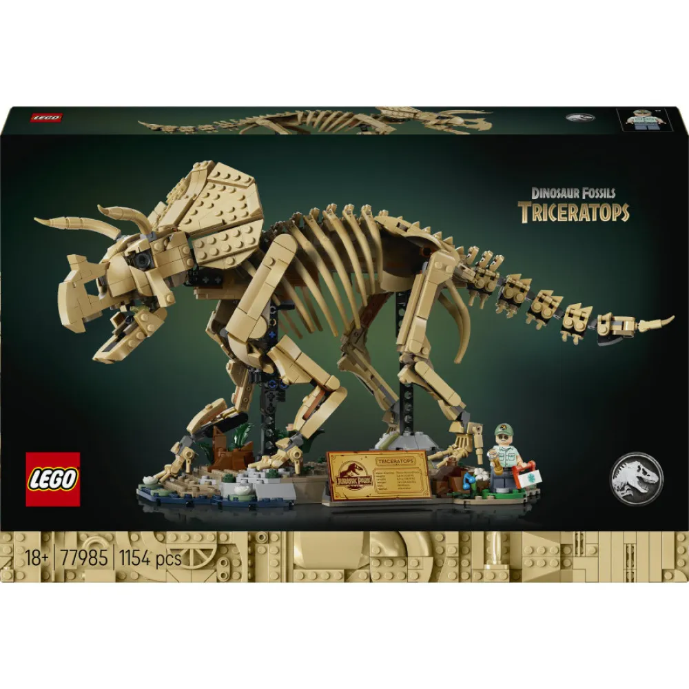 Jurassic World 77985 Dinosauří fosilie: Triceratops
