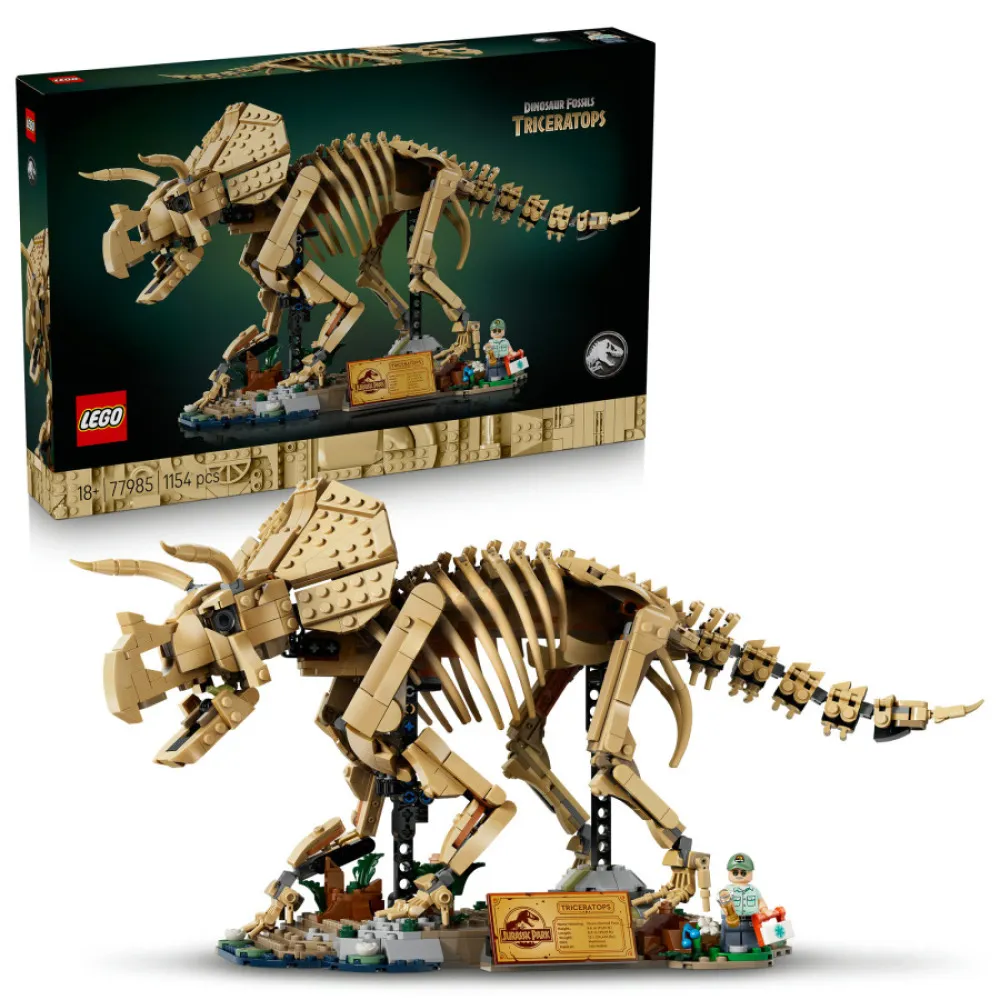 Jurassic World 77985 Dinosauří fosilie: Triceratops
