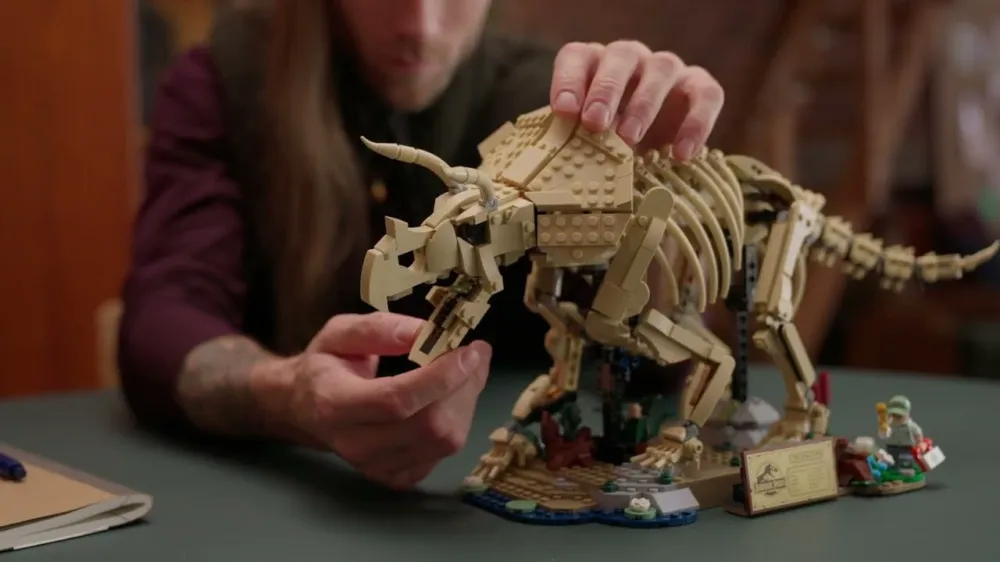 Jurassic World 77985 Dinosauří fosilie: Triceratops