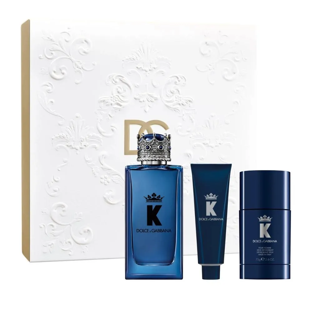 K pour Homme 100 ml + DST 75 g + SG parfémovaná voda pro muže 50 ml