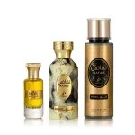 Nafais Sharq 100 ml + parfémovaný olej 24 ml + tělový sprej parfémovaná voda unisex 250 ml