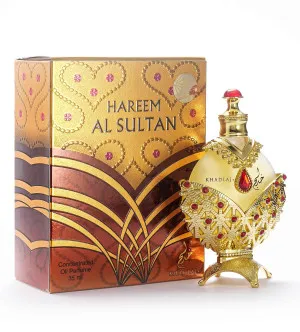 Khadlaj Hareem Al Sultan Gold parfémovaný olej pro ženy 35 ml