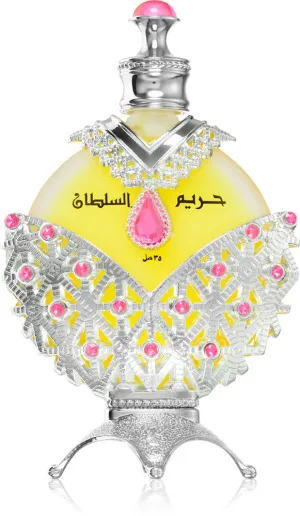 Khadlaj Hareem Al Sultan Silver parfémovaný olej unisex 35 ml