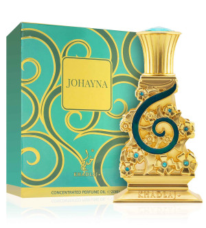 Khadlaj Johayna Green parfémovaný olej unisex