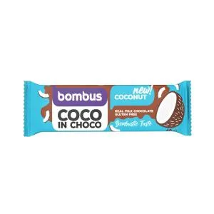 Bombus Kokosová tyčinka v čokoládě - kokos