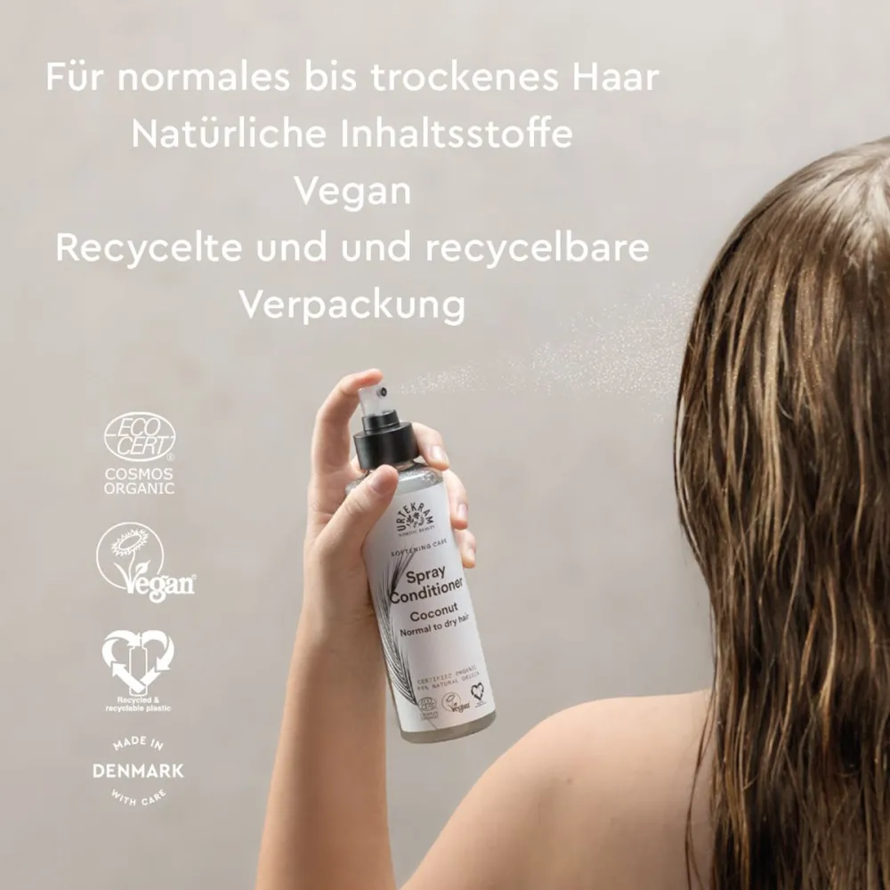 Urtekram Kondicionér spray kokosový 250ml BIO, VEG