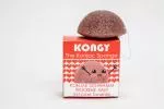 Kongy Konjaková houbička - růžový jíl - pro suchou a citlivou pleť