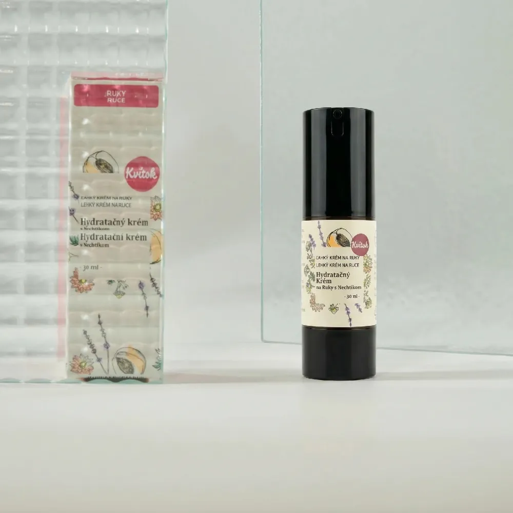 Kvitok Hydratační krém na ruce s měsíčkem (30 ml) - zjemňuje a regeneruje