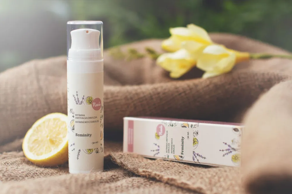 Kvitok Intimní mycí emulze Feminity (50 ml) - respektuje ph intimních partií