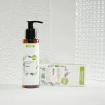 Kvitok Jemný sprchový gel s prebiotickým komplexem Mojito (100 ml) - se svěží vůní máty a limetky