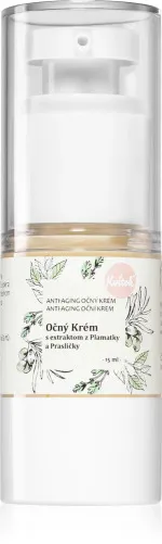 Kvitok Oční krém - denní (15 ml) - s extraktem z plamatky a přesličky