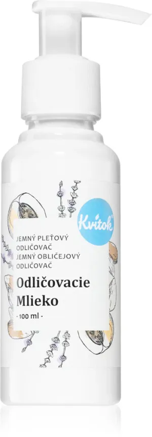 Kvitok Odličovací mléko (100 ml) - s mandlovým a meruňkovým olejem