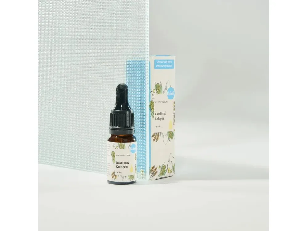 Kvitok Pleťové sérum - Rostlinný kolagen (10 ml) - vyhlazuje a zlepšuje elasticitu