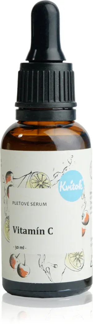 Kvitok Pleťové sérum - Vitamin C (10 ml) - anti-aging účinky