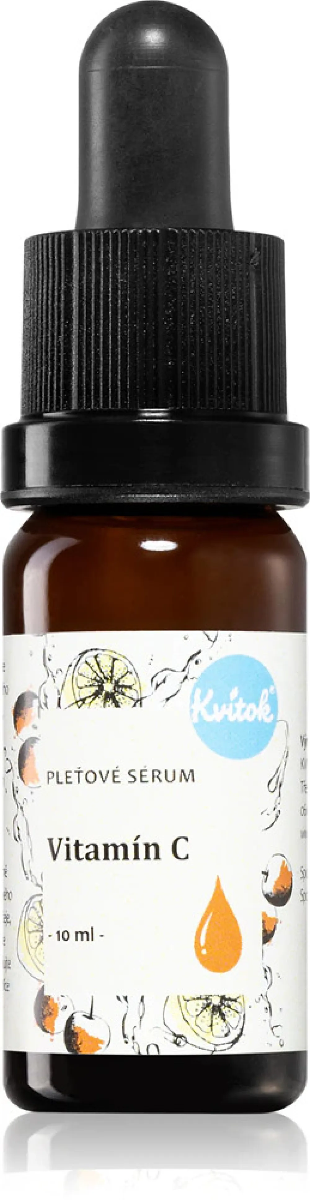 Kvitok Pleťové sérum - Vitamin C (10 ml) - anti-aging účinky