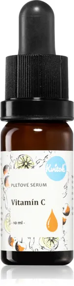 Kvitok Pleťové sérum - Vitamin C (10 ml) - anti-aging účinky
