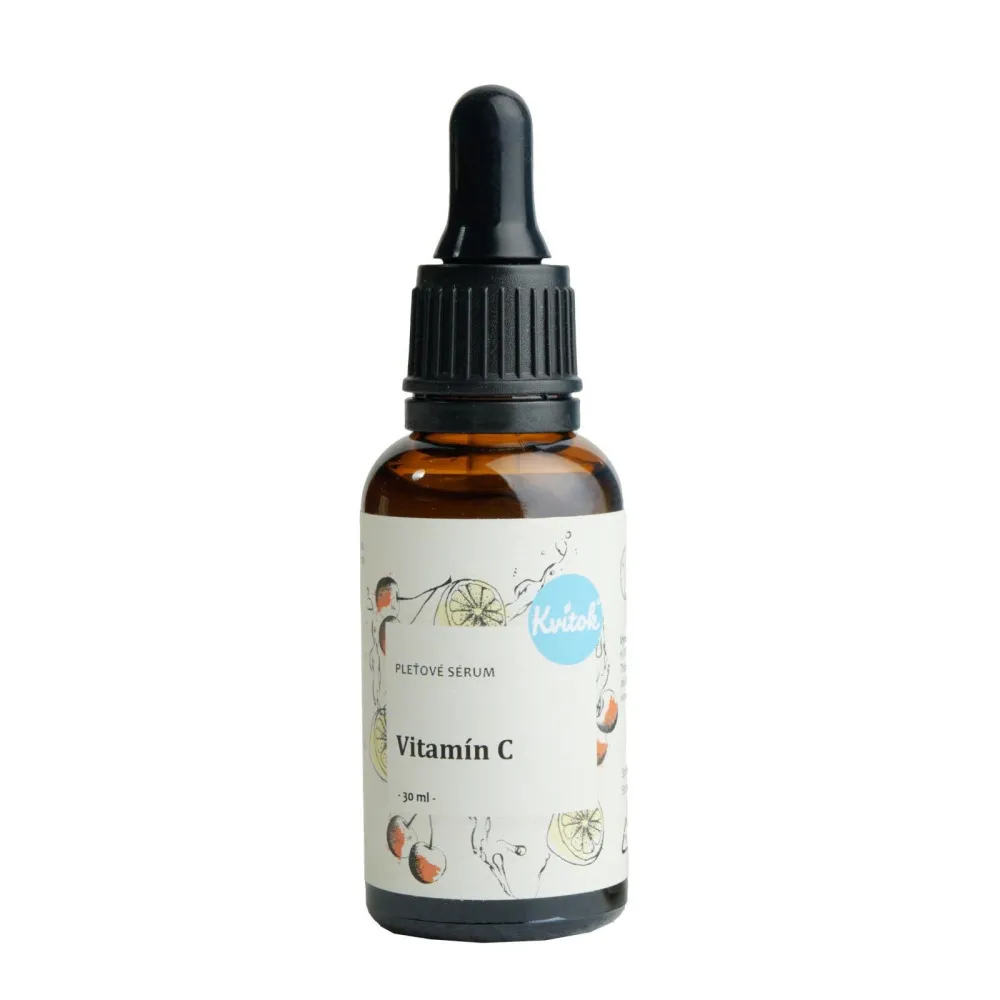Kvitok Pleťové sérum - Vitamin C (30 ml) - anti-aging účinky