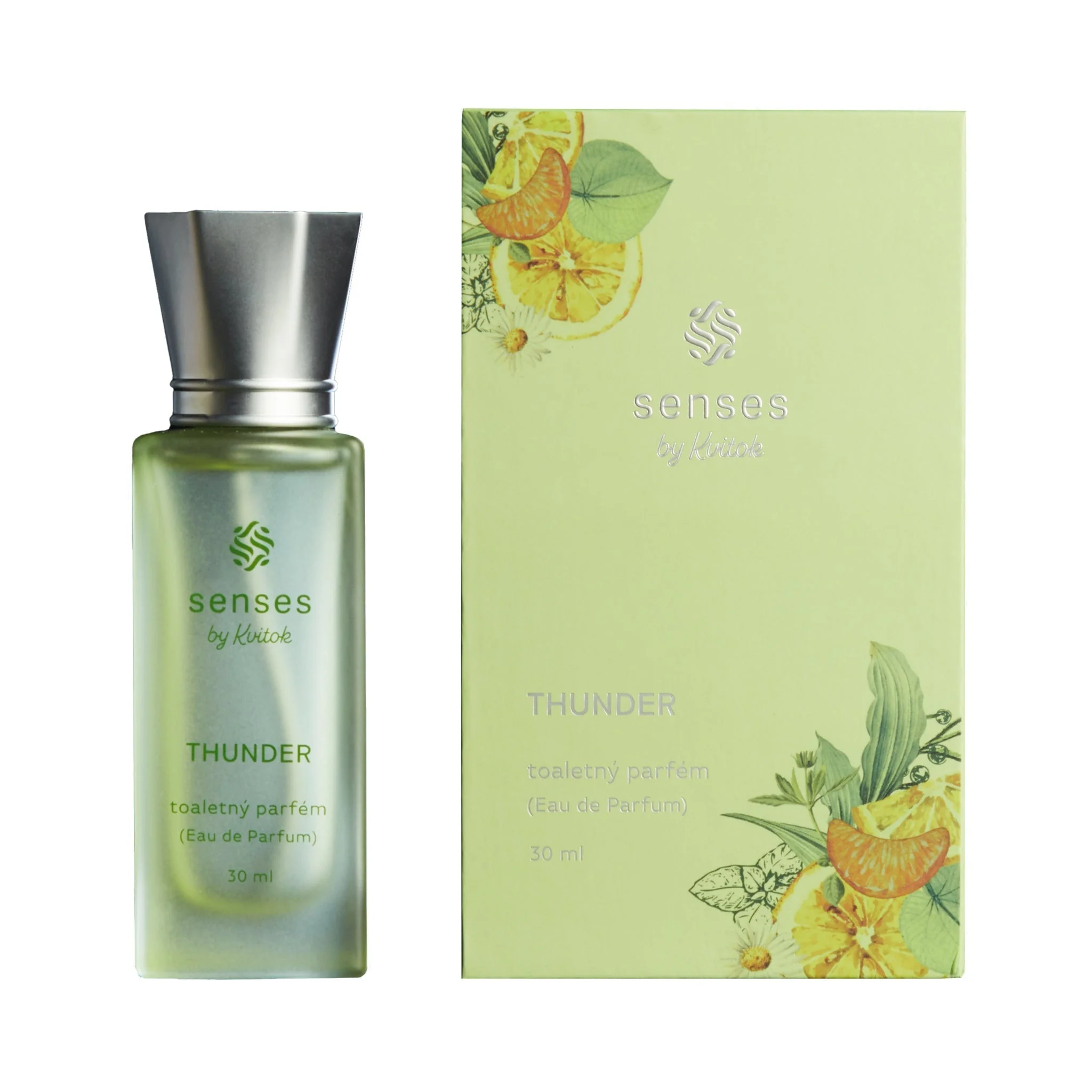 Kvitok Senses Toaletní parfém Thunder - vzorek (2 ml) - svěže kořenitá vůně