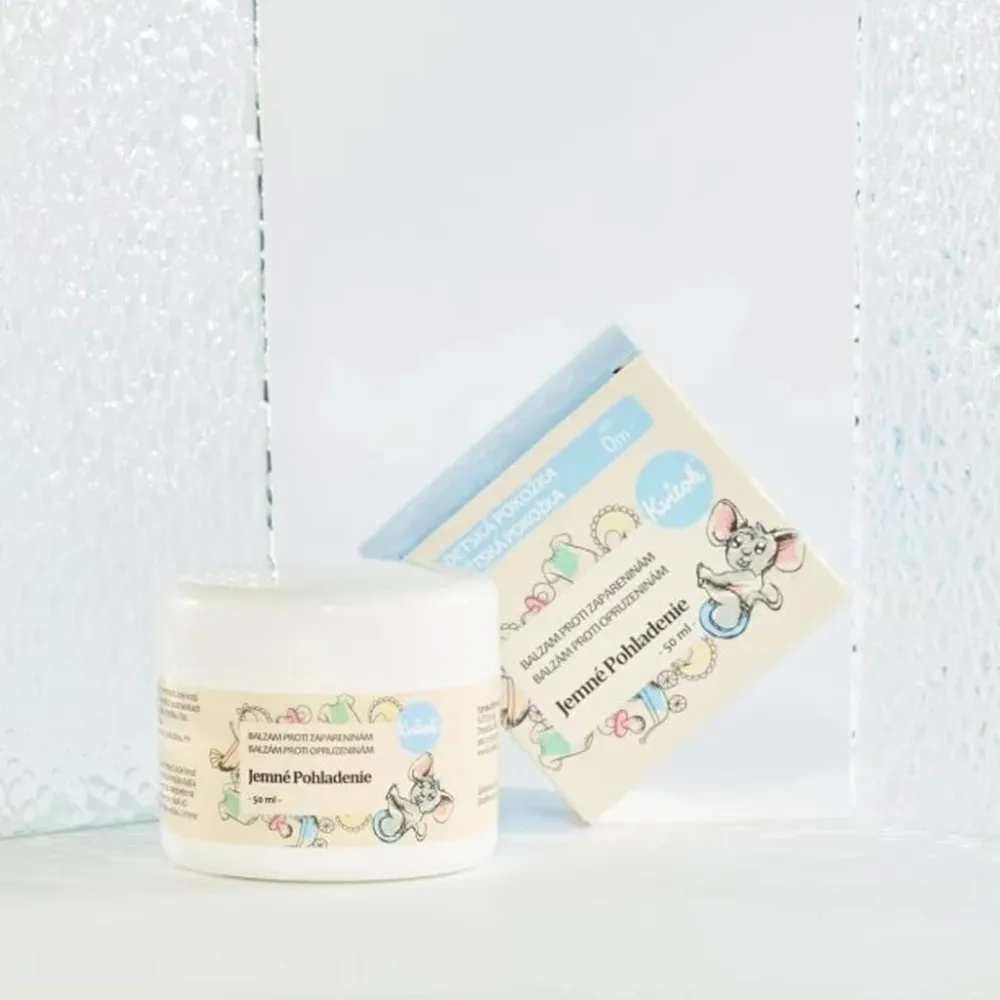 Kvitok Zinkový balzám na opruzeniny Jemné pohlazení (50 ml) - hojí a zklidňuje