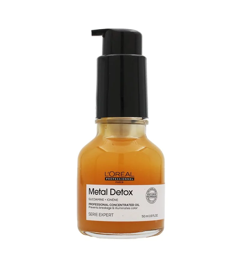 Professionnel Série Expert Metal Detox Concentrated Oil koncentrovaný olej proti ukládání kovových částic 50 ml