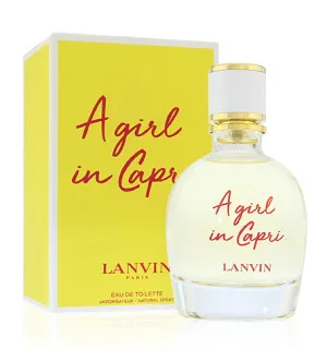 Lanvin A Girl In Capri toaletní voda pro ženy 90 ml