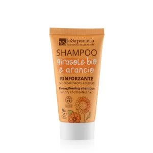 laSaponaria Šampon se slunečnicí a sladkým pomerančem BIO 30 ml