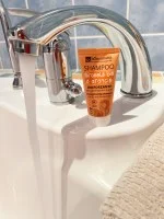 laSaponaria Šampon se slunečnicí a sladkým pomerančem BIO 30 ml