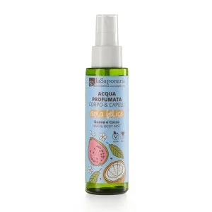 laSaponaria Body & Hair Mist Tělová mlha Happy Island - kokos & kvajáva (100 ml) - na tělo i vlasy