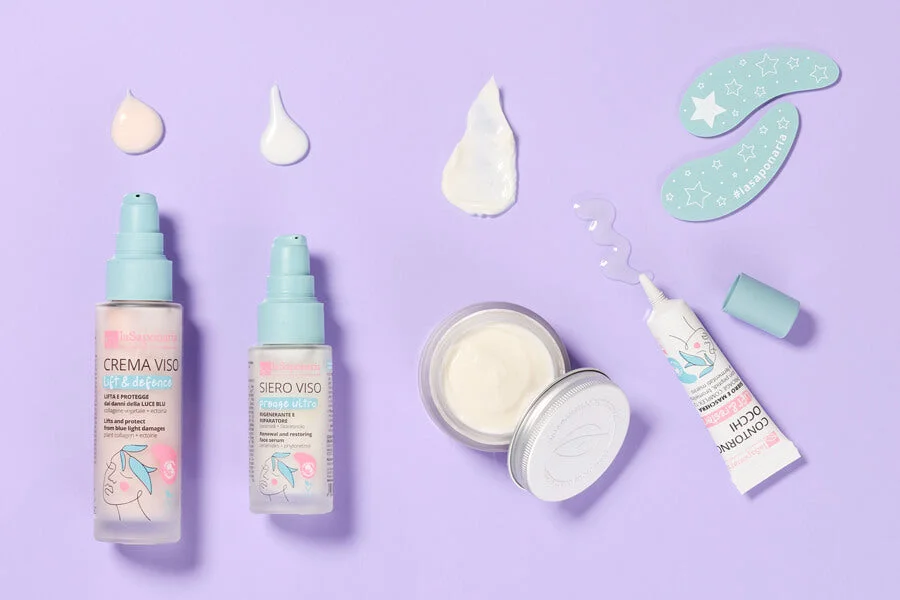 laSaponaria Denní pleťový krém Lift & Defence pro zralou pleť BIO (50 ml) - s rostlinným kolagenem a ectoinem