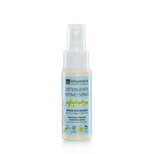 laSaponaria Intimní sprej bezoplachový se zeleným čajem BIO (50 ml) - rychlá intimní čistota kdykoli a kdekoli