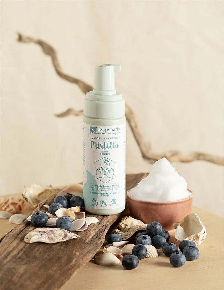 laSaponaria Čisticí pěna extra jemná pro citlivou pleť BIO 50 ml