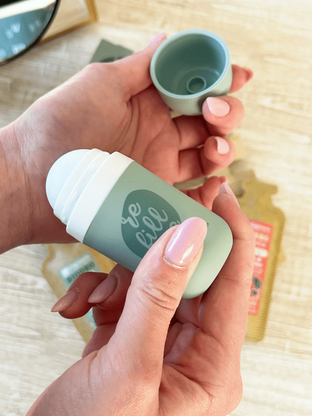 laSaponaria Náplň do roll-on deodorantu Grace - bez vůně BIO (40 ml) - pro citlivou pleť