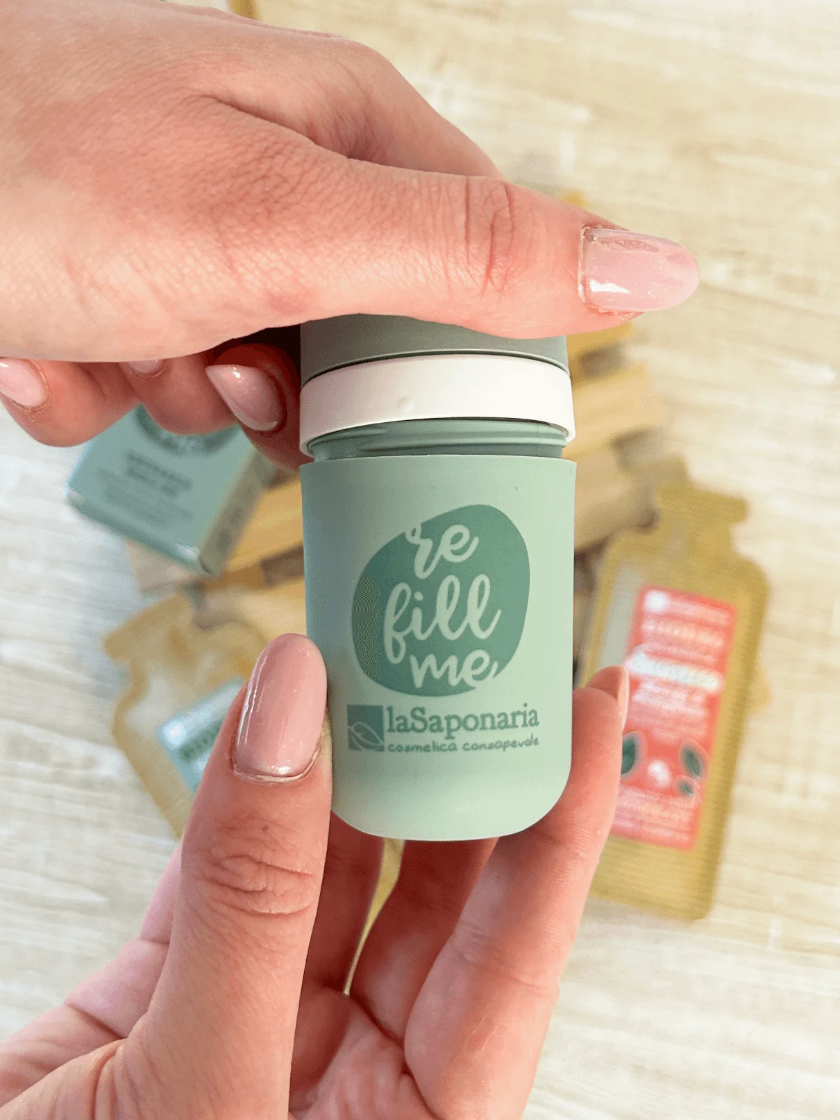 laSaponaria Náplň do roll-on deodorantu Sunrise - Mango & Grapefruit BIO (40 ml) - tropická vůně