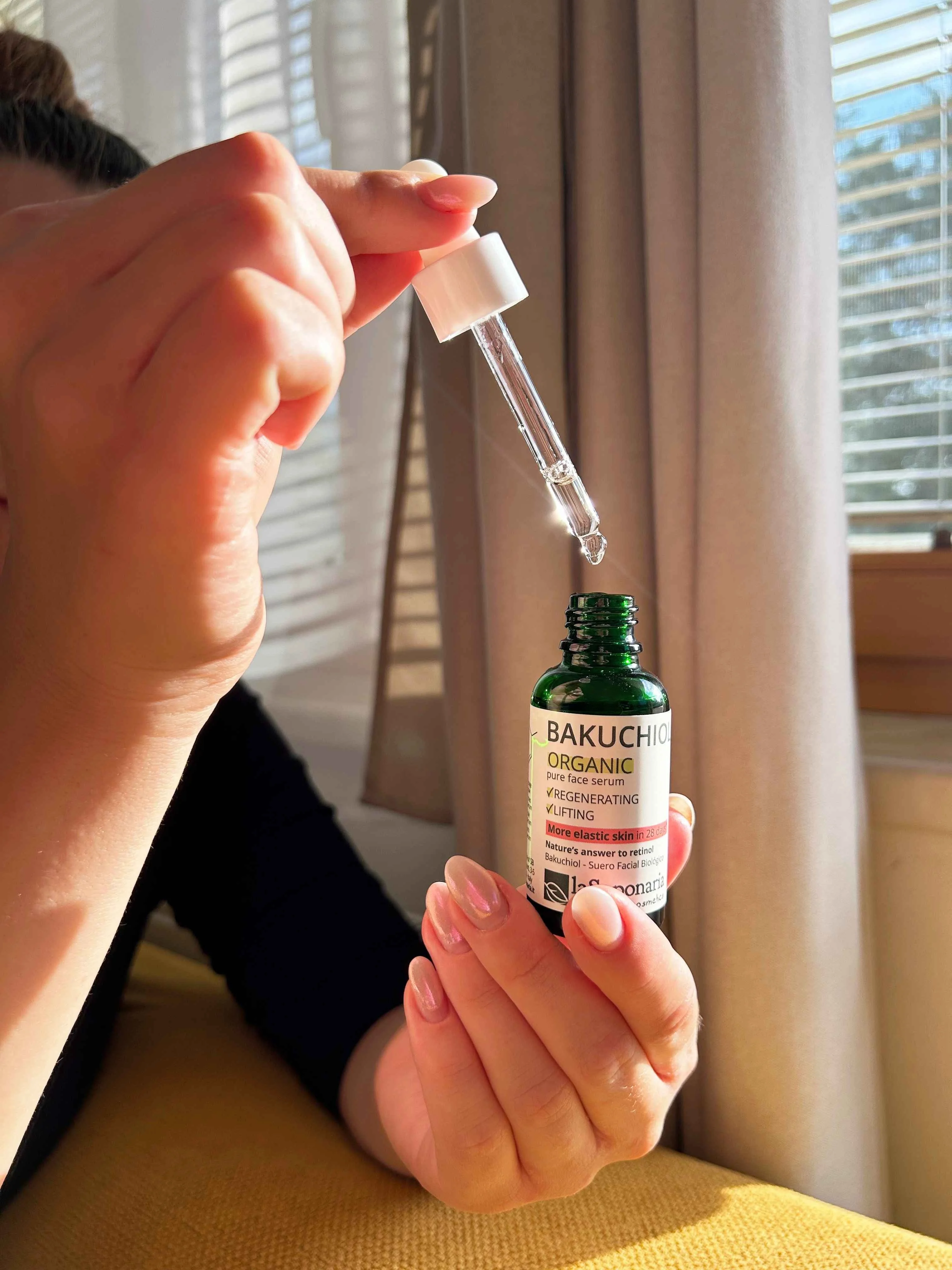 laSaponaria Pleťové sérum - Bakuchiol BIO (30 ml) - pro mladistvý vzhled pleti