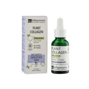 laSaponaria Pleťové sérum - Rostlinný kolagen BIO (30 ml) - pro hladší a pevnější pleť