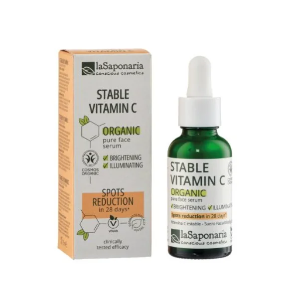laSaponaria Pleťové sérum - Vitamín C BIO (30 ml) - pro svěží a zářivou pleť