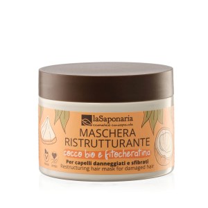 Restrukturalizační maska na vlasy s kokosem a fytokeratinem (200 ml)