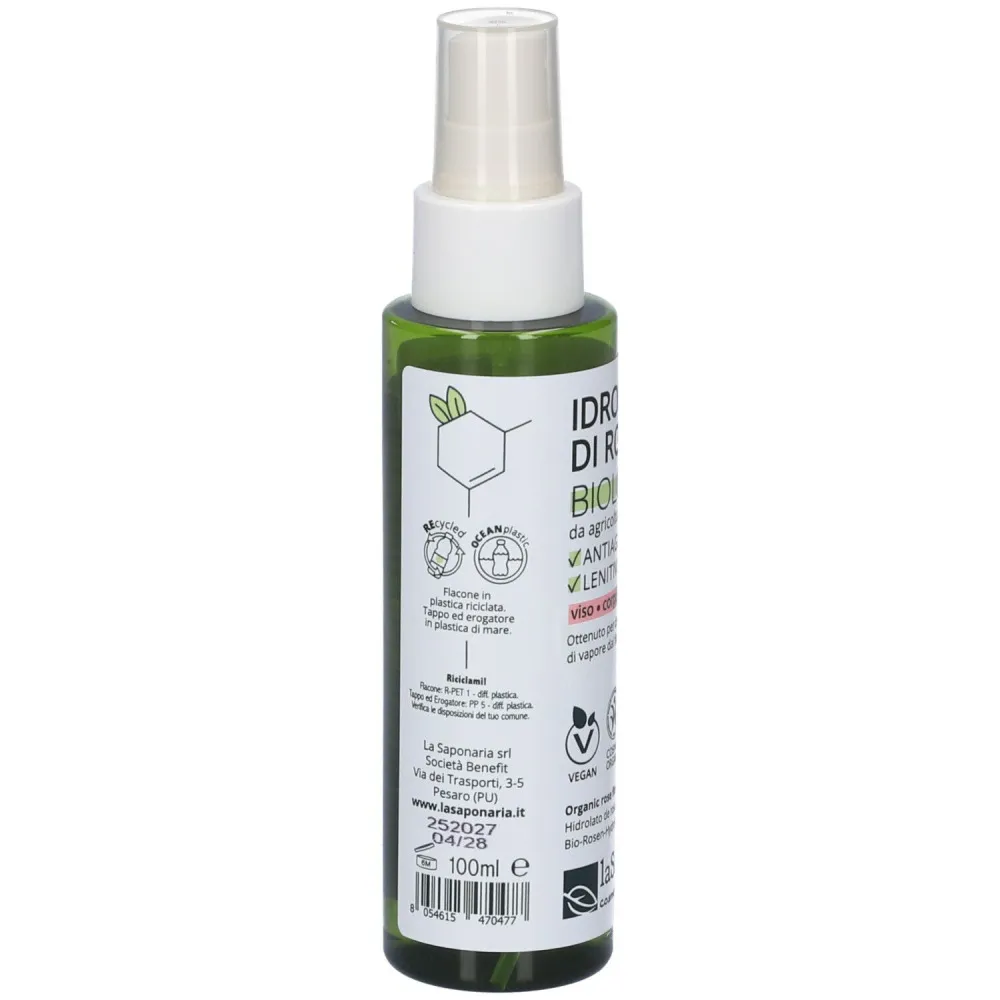 laSaponaria Růžová květová voda BIO (100 ml)