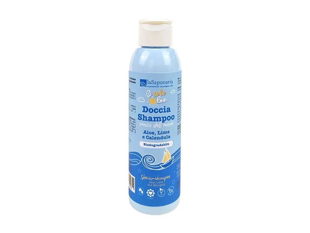 laSaponaria Sprchový gel a šampon po opalování BIO (150 ml)