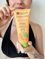 laSaponaria Tělový peeling s BIO ginkgo bilobou a vit. C 30 ml - pro hebkou a zářivou pokožku