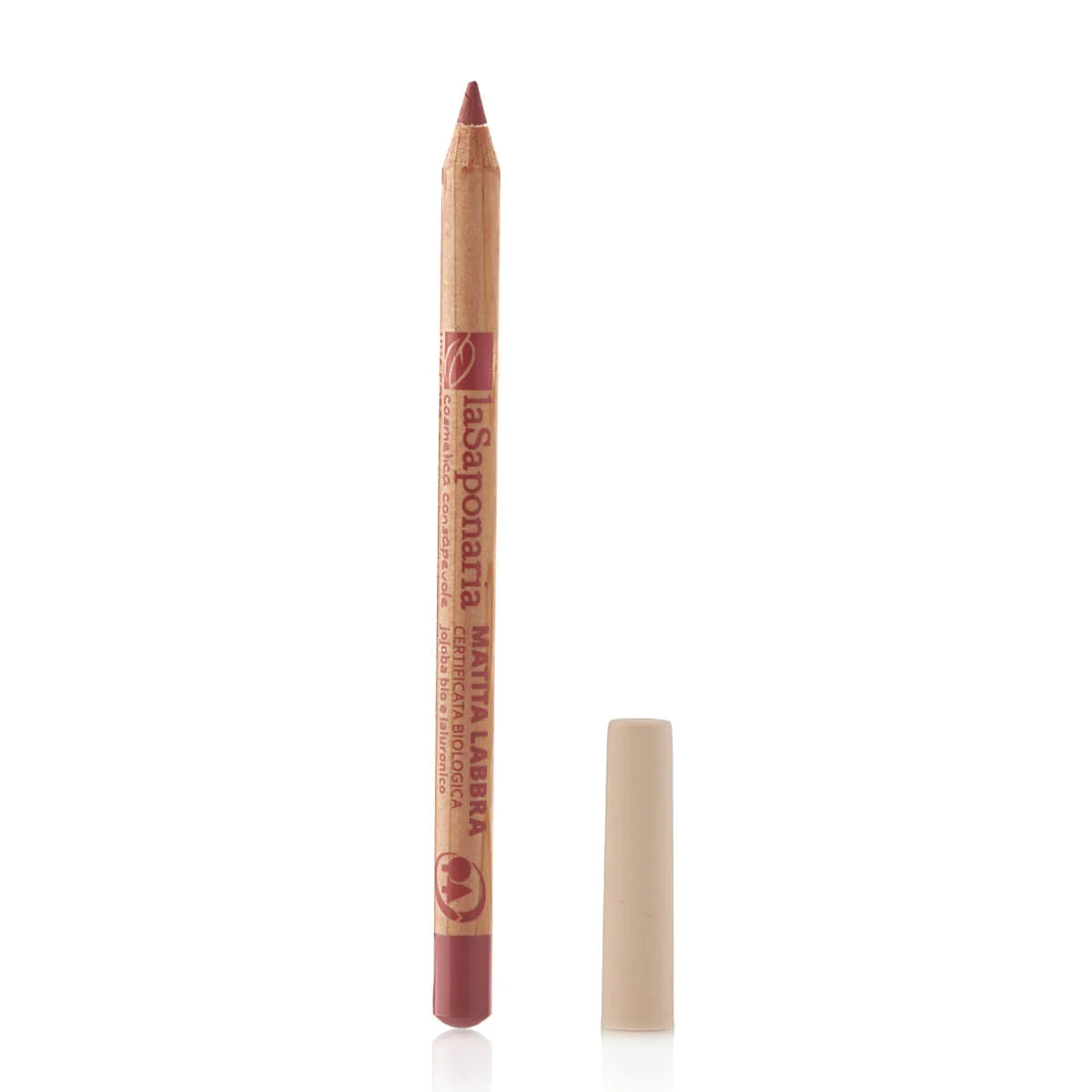 laSaponaria Tužka na rty s jojobou BIO (1,1 g) Warm Nude - 3 odstíny